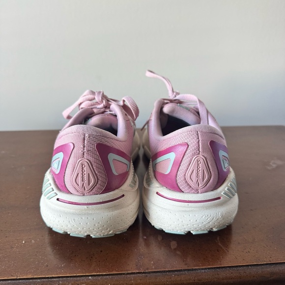 Women's Brooks Adrenaline GTS 23, Zephyr/Blue/Coconut, 5 B Medium US - Picture 4 of 9